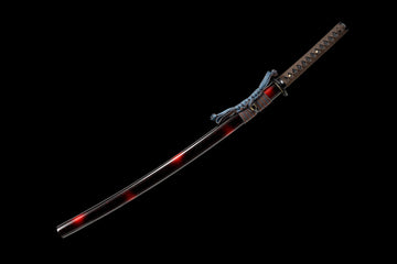 The Maki Handmade Katana Clay Tempered T10 Steel Unokubi-Zukuri